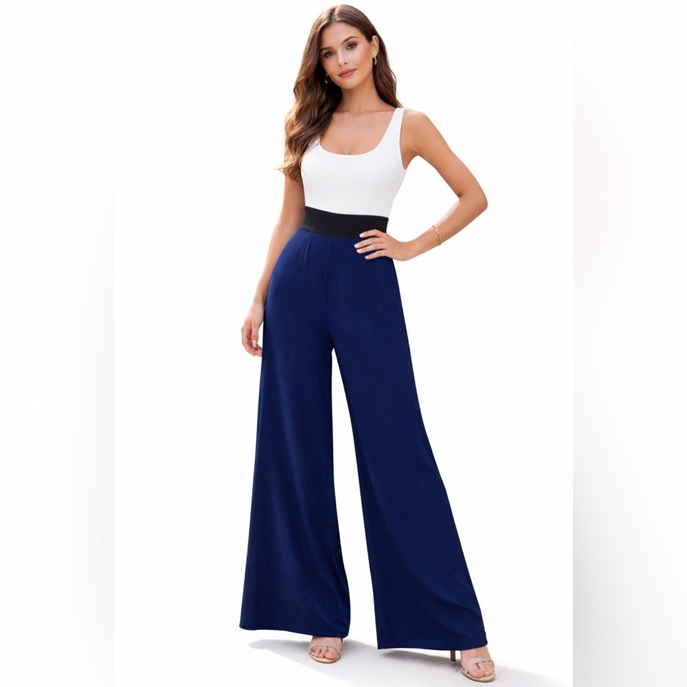 STAUD wide leg jumpsuit , sz : XS